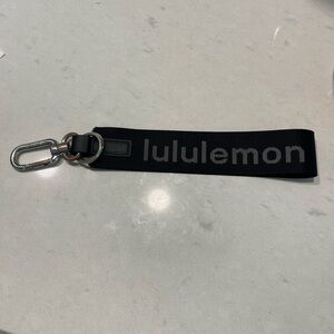 lululemon Black Keychain